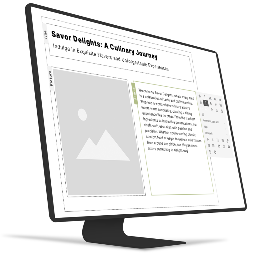 CMS4 - live editor
